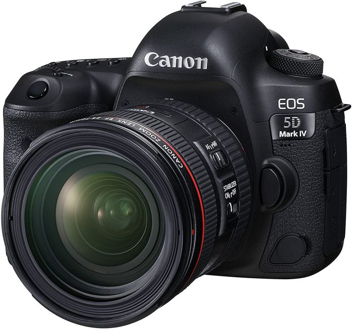 Canon EOS 5D Mark IV with Lens