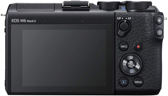 Canon EOS M6 Mark II Back