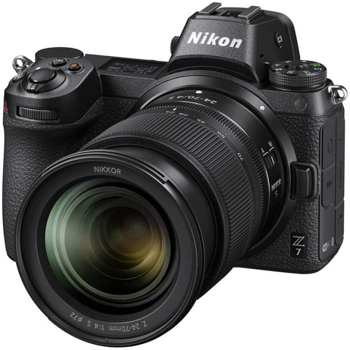 Nikon Z7 with lens