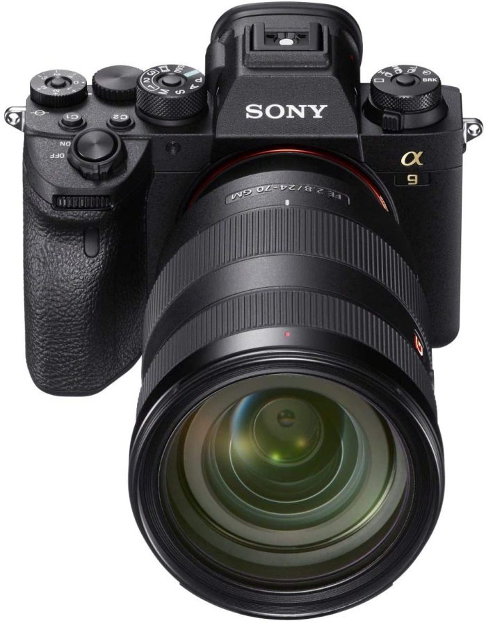 Sony Alpha a9 II with lens