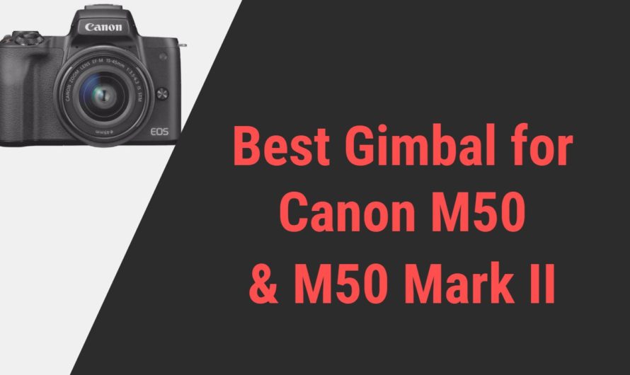 Best Gimbal for Canon EOS M50 & M50 Mark II | Reviews & Comparison