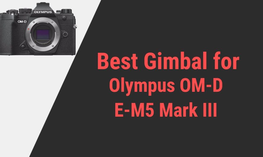 Best Gimbal for Olympus OM-D E-M5 Mark III Camera