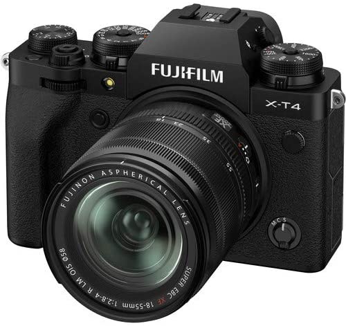 Fujifilm X-T4 with lens
