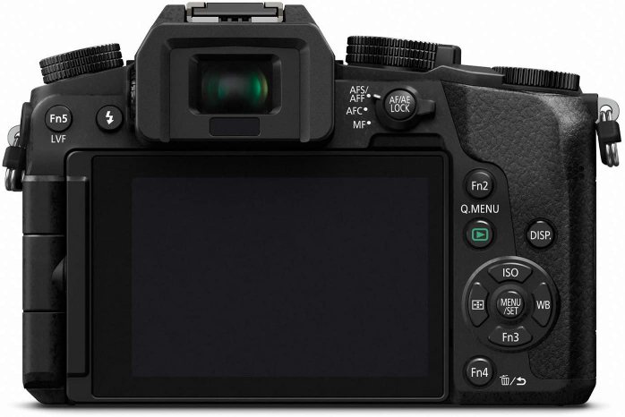 Panasonic Lumix G7 Backside