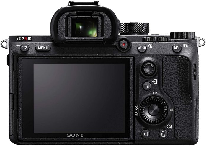 Sony A7R III Backside