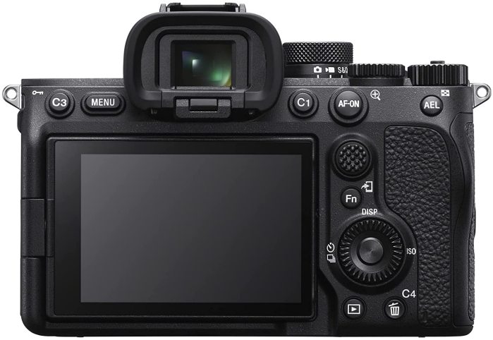 Sony A7 IV Backside