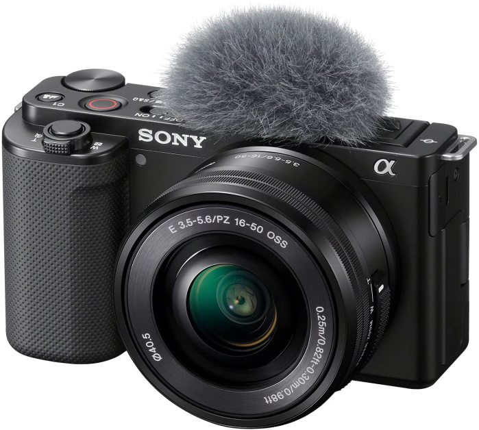 Sony ZV-E10 Camera with lens