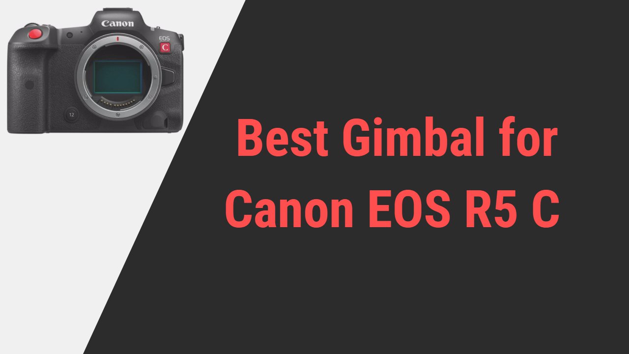 Best Gimbal for Canon EOS R5 C