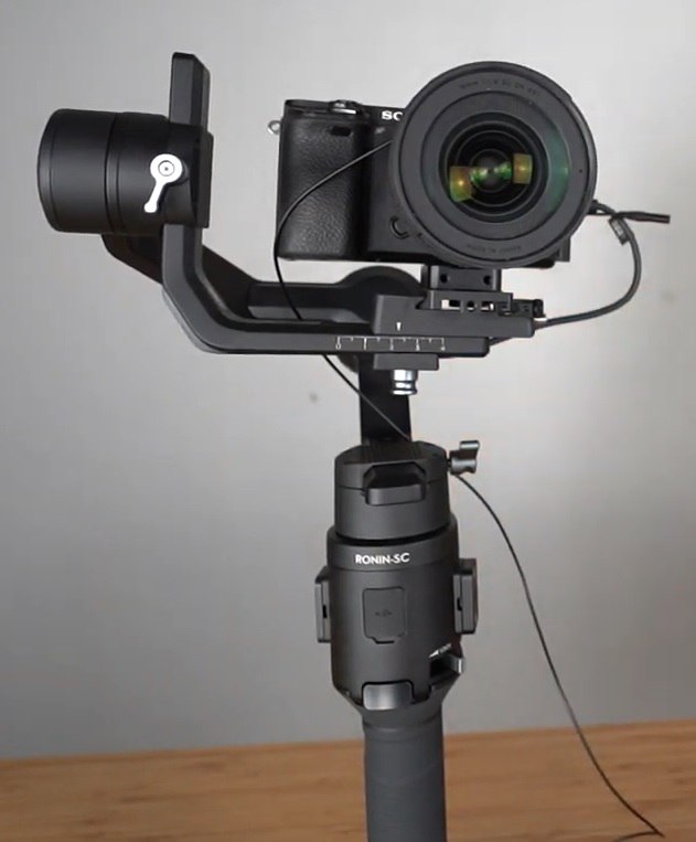 Sony A6000 Camera with DJI RONIN SC