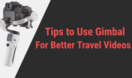 Tips to Use Gimbal for Better Travel Videos