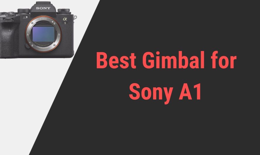 Best Gimbal for Sony A1 (Alpha 1) Camera