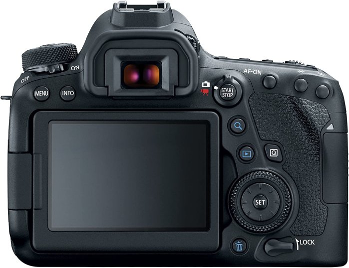 Canon EOS 6D Mark II Backside
