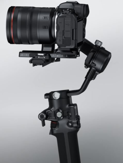 DJI RSC 2 Gimbal with Panasonic Lumix G7