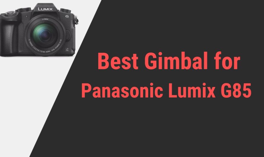 Best Gimbal for Panasonic LUMIX G85 Camera