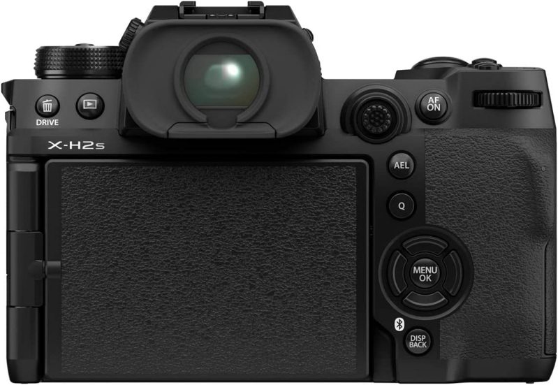 Fujifilm X-H2S Backside