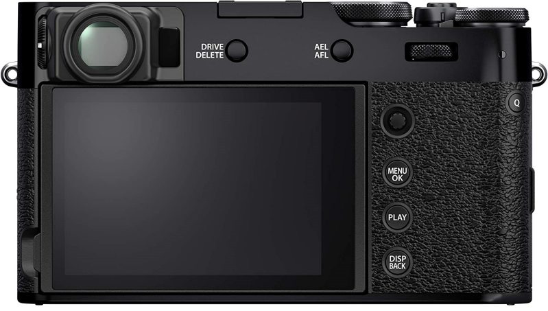 Fujifilm X100V Backside