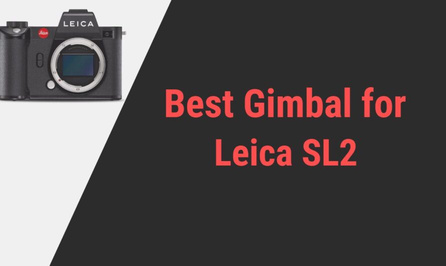 Best Gimbal for Leica SL2 Camera