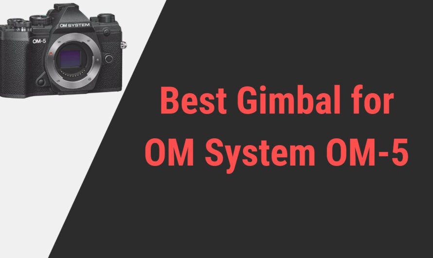 Best Gimbal for OM System OM-5 Camera