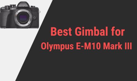 Best Gimbal for Olympus E-M10 Mark III